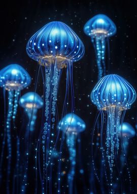 Glowing Jellyfish