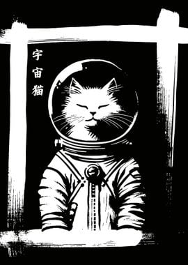 Space Cat Astronaut