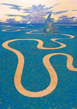 Butterfly Path by Hiroo Isono