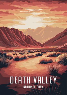 Death Valley National Park Poster