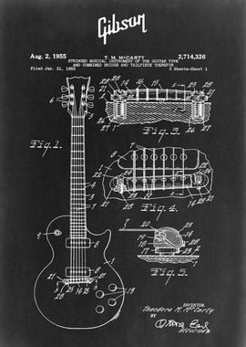 Gibson Guitar Patent