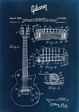 Gibson Guitar Patent