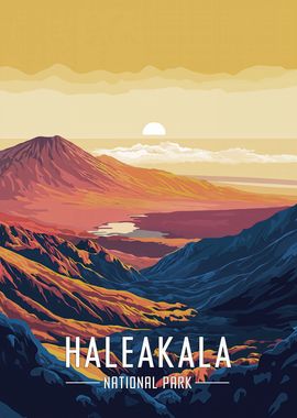 Haleakala National Park Poster