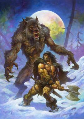 Conan vs Werewolf