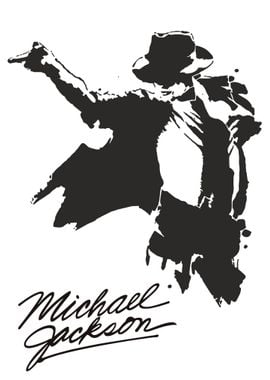 Michael Jackson Silhouette