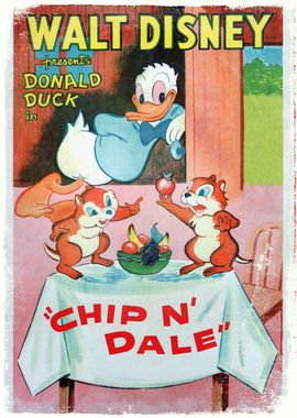 Donald Duck Chip and Dale