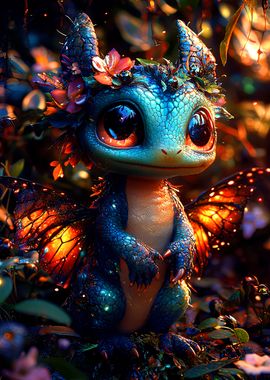 Cute Fantasy Dragon