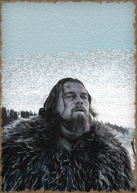 Leonardo DiCaprio in The Revenant