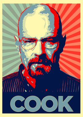 Walter White 'Cook' Poster