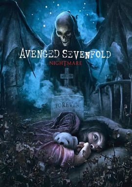 Avenged Sevenfold Nightmare Album Art