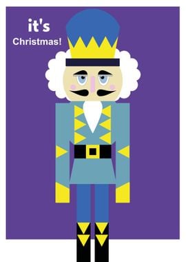 Nutcracker Christmas Card