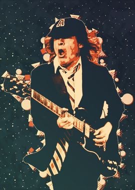 Angus Young Guitarist