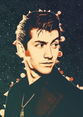 alex turner Starry Background