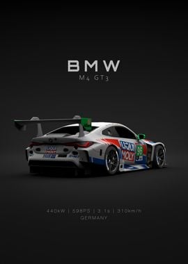 BMW M3 GT3 - Turner Motorsport 96 - Back - Specs