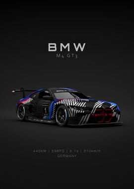 BMW M4 GT3 - No 1 - Front - Specs