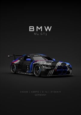 BMW M4 GT3 - No 2 - Front - Specs