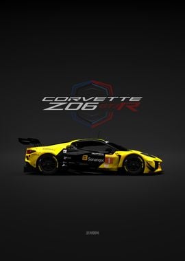 Corvette Z06 GT3R Race Car