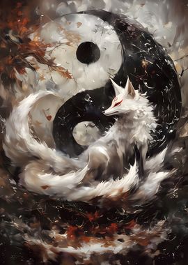 White Fox and Yin Yang