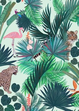 Tropical Jungle Print