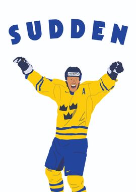 Swedish Hockey Player Sudden