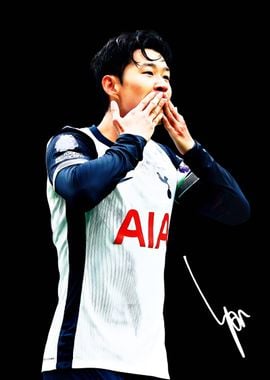 Son Heung-min Soccer Celebration