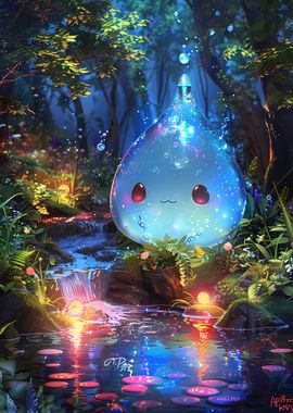 Water Spirit in Forest