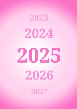 2025 pink