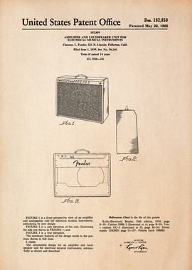 Fender Amplifier Patent