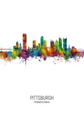 Pittsburgh Pennsylvania Skyline