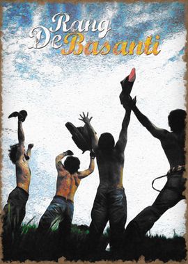 Rang De Basanti Movie Poster