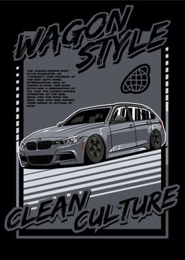 BMW F31 Wagon Style Grey