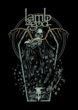 Lamb of God Skull Artwork