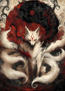 Nine-Tailed Fox Yin Yang