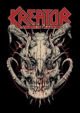 Kreator Skull Artwork