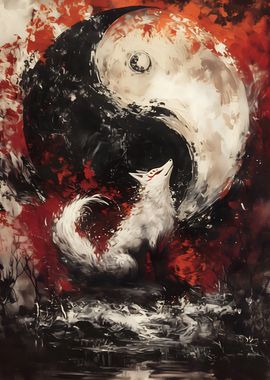 White Fox and Yin Yang