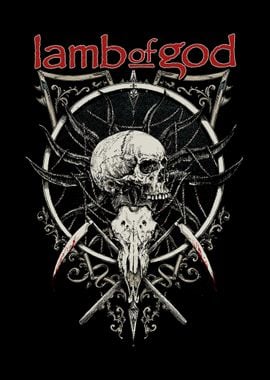 Lamb of God Skull Logo