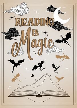 Reading is Magic Fourth Wing