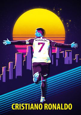 Ronaldo Retro Art