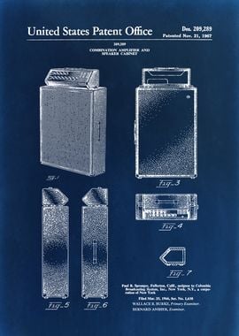 Vintage Amplifier Patent