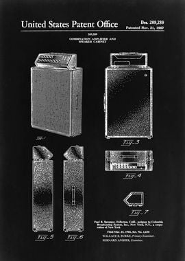 Vintage Amplifier Patent