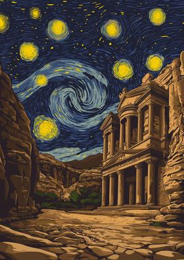 Starry Night Petra Jordan