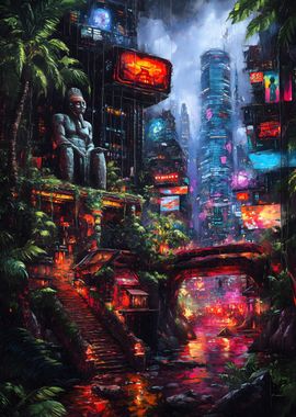 Jungle Cityscape