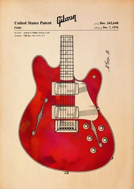 Gibson Guitar Patent