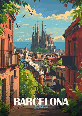 Barcelona Cityscape