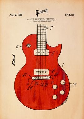 Gibson Guitar Patent