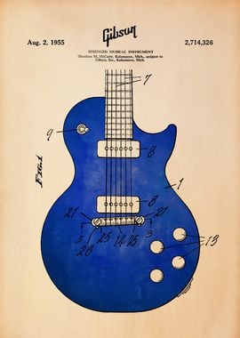 Gibson Guitar Patent