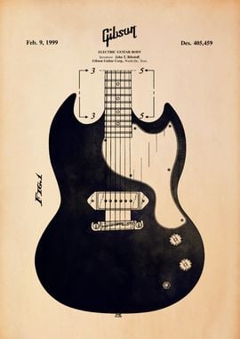 Gibson Guitar Patent