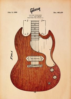 Gibson Guitar Patent