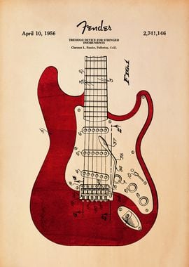 Fender Guitar Patent