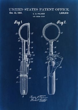 Ice Cream Scoop Patent